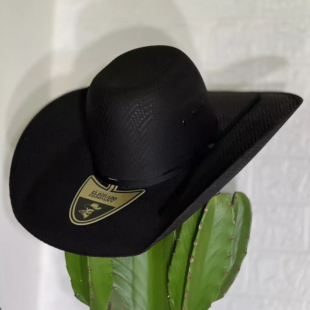 Chapéu Country Masculino Eldorado Preto | Aba Larga — Eldorado Barra Bonita Ultimate Preto — Edição Autoral