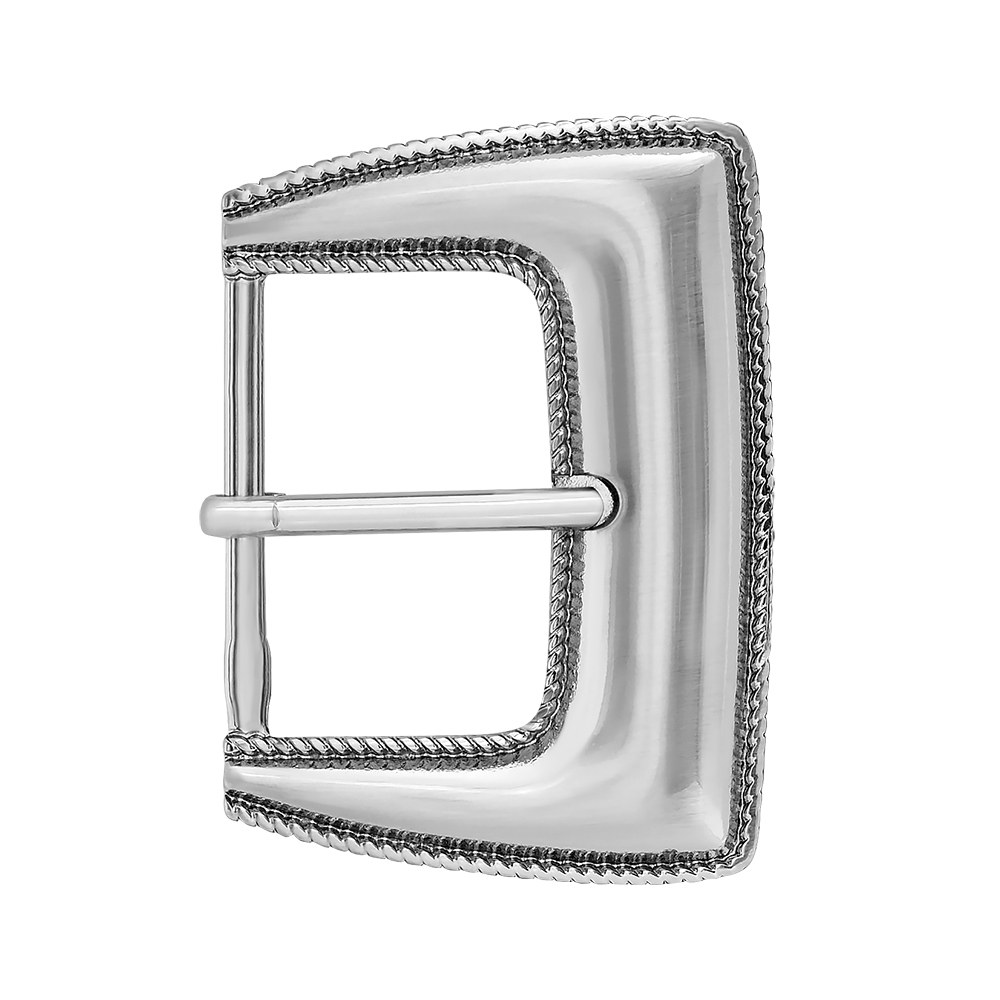 Fivela Feminina Personalizável Metal Prata em Zamac | Compatível 4,0 cm — Edição Modular