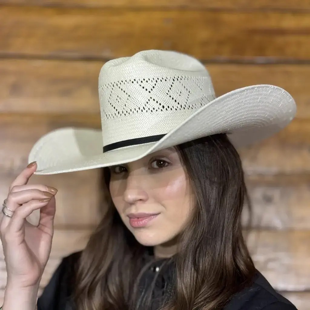 Chapéu Country Masculino Eldorado Palha | Aba Larga — Eldorado Palha 15X Shantung Ropers Austin — Edição Autoral