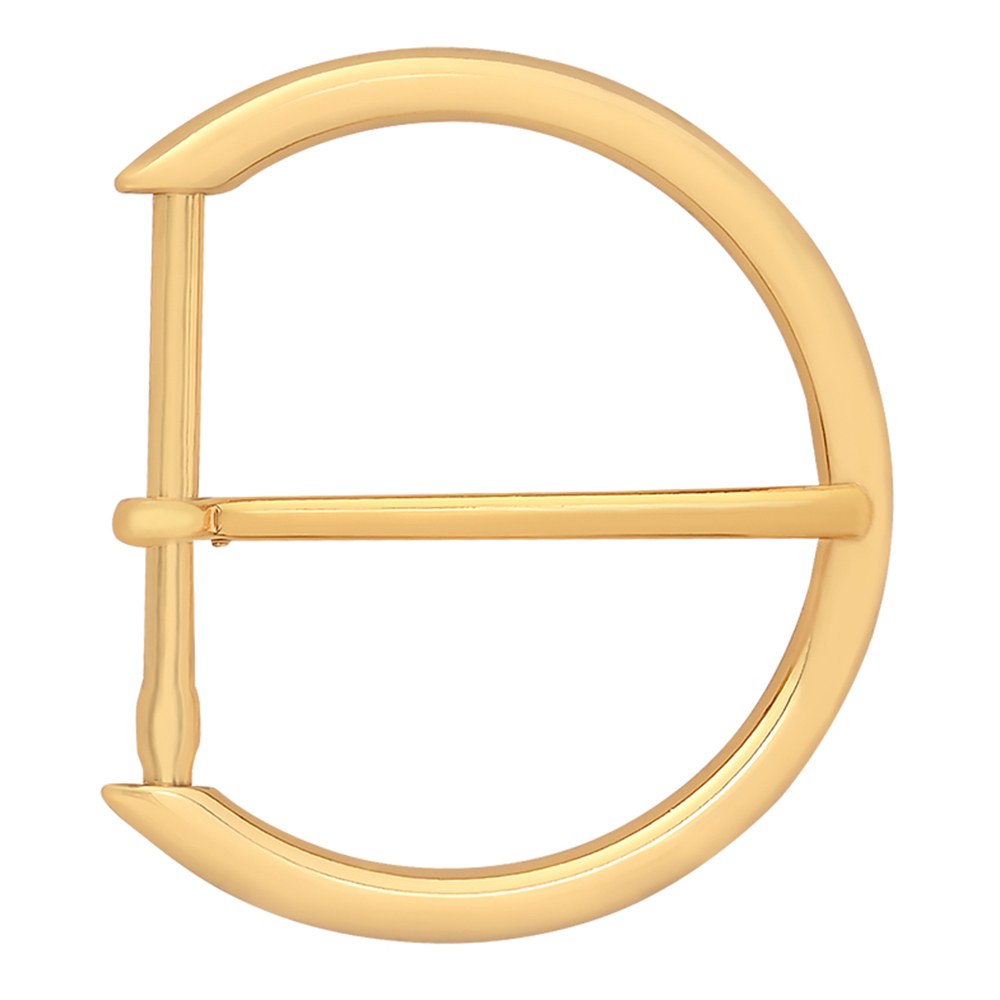 Fivela Feminina Personalizável Metal Dourado em Zamac | Compatível 4,0 cm — Edição Modular