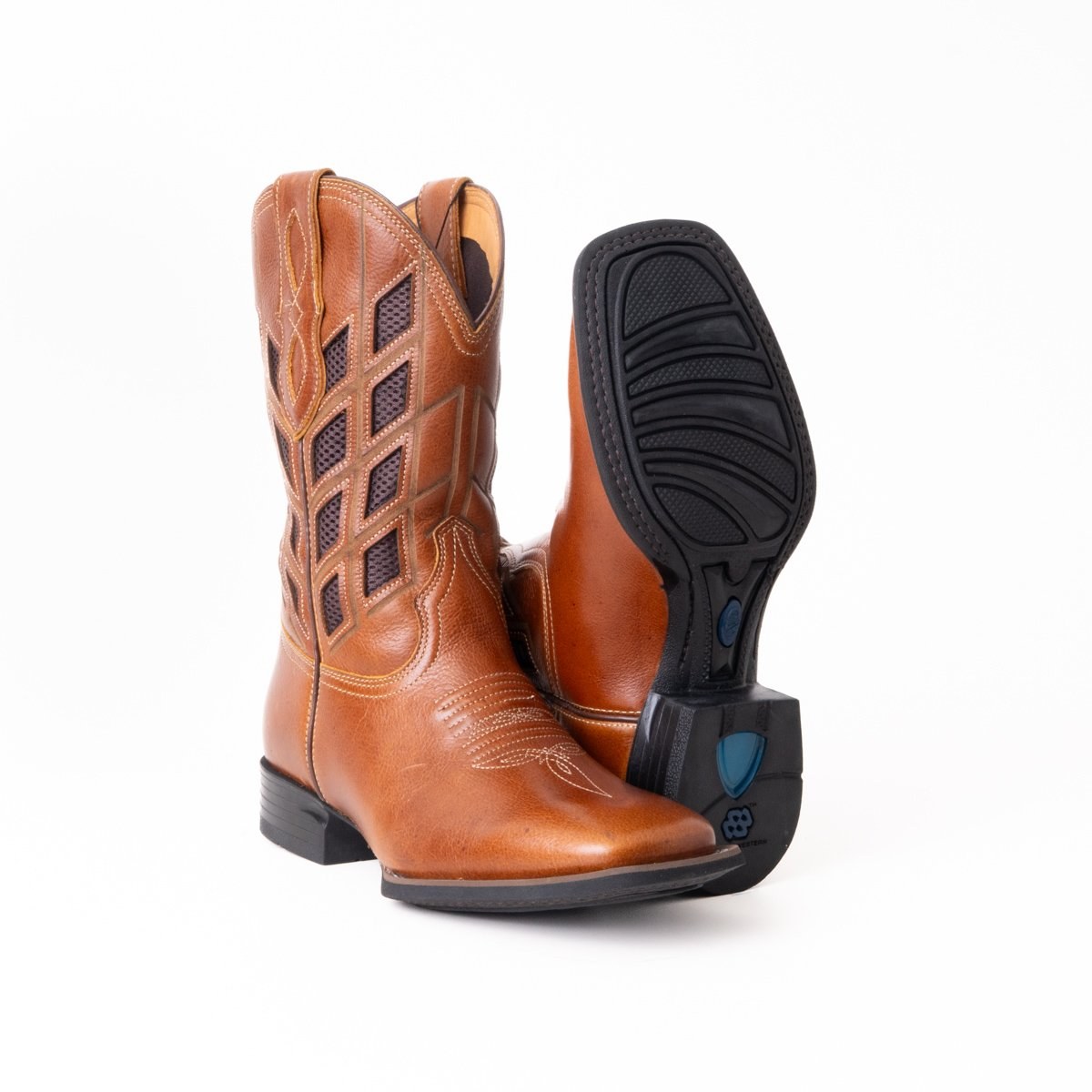 Bota Masculina Country Vimar VR200 em Couro Legítimo | Bico Redondo — Edição Limitada
