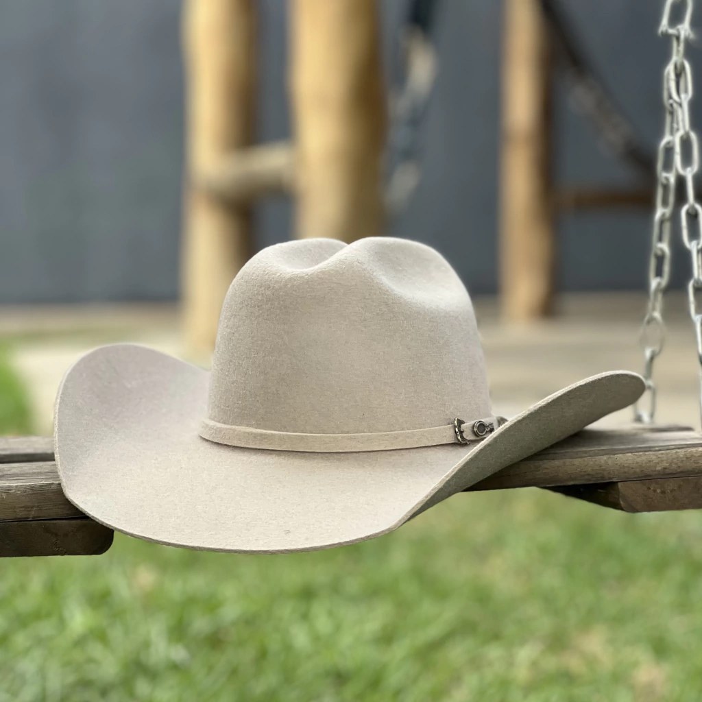 Chapéu Country Masculino Cury Areia | Aba Larga — Cury Areia Americano Feltro — Edição Autoral