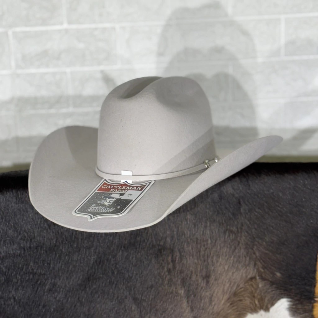 Chapéu Country Masculino Eldorado Natural | Aba Larga — Eldorado Lã Gelo Mist Gray Nashville — Edição Autoral