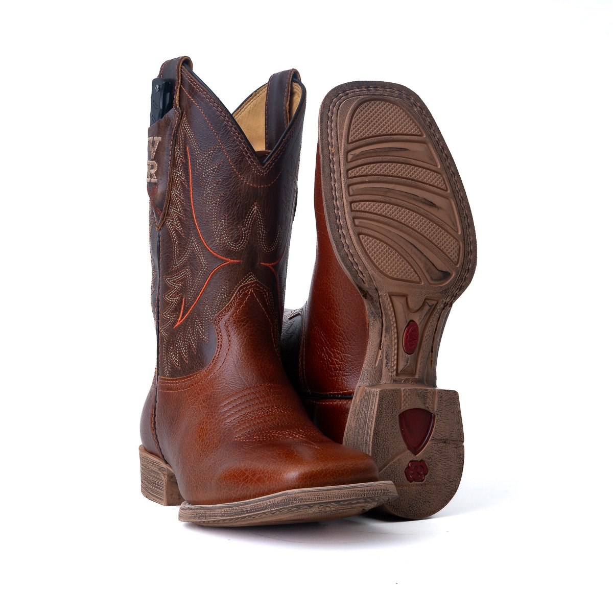 Bota Masculina Country Vimar VR200 em Couro Legítimo | Bico Redondo — Edição Limitada