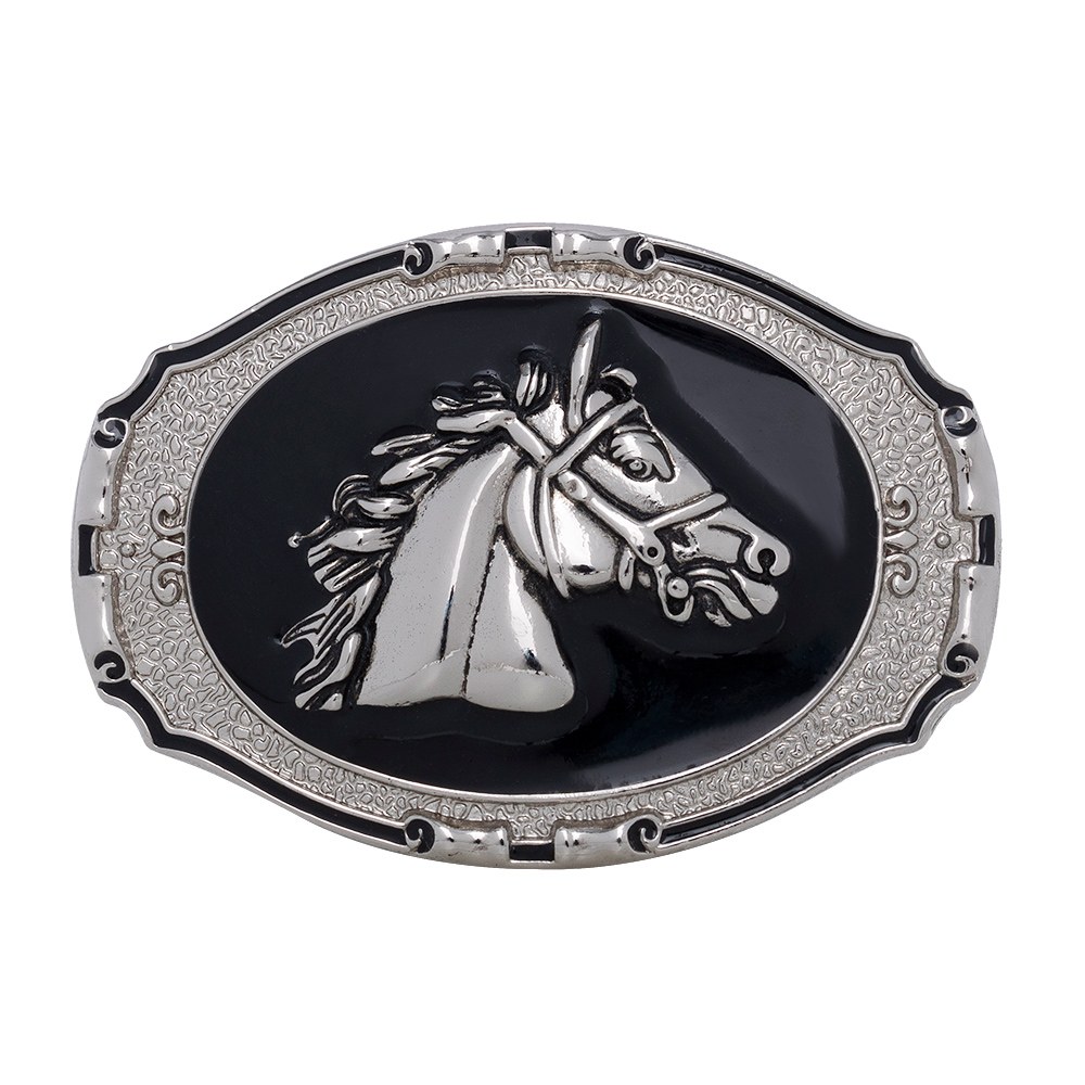 Fivela Country Unissex Country Cavalo em Zamac | Único — Country Autêntica